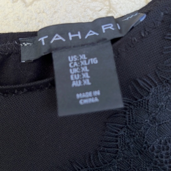 TAHARI xl body suit nwt - Picture 3 of 7